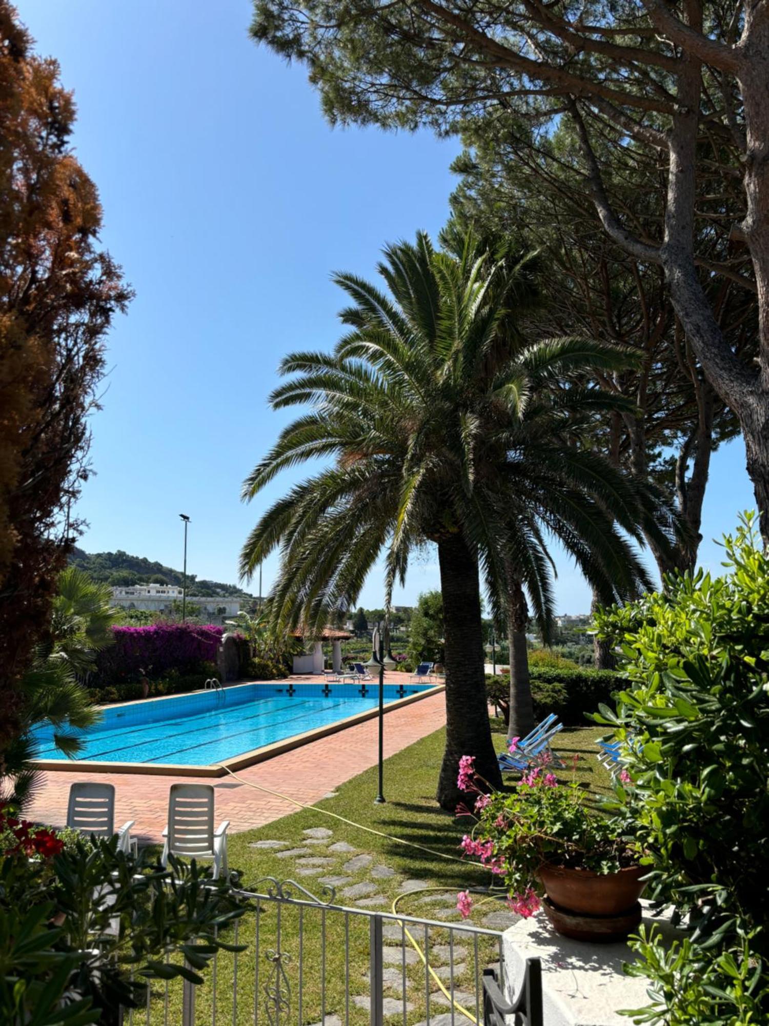 Villa Moma Giardino, Tennis E Piscina Panoramica Ischia Luaran gambar